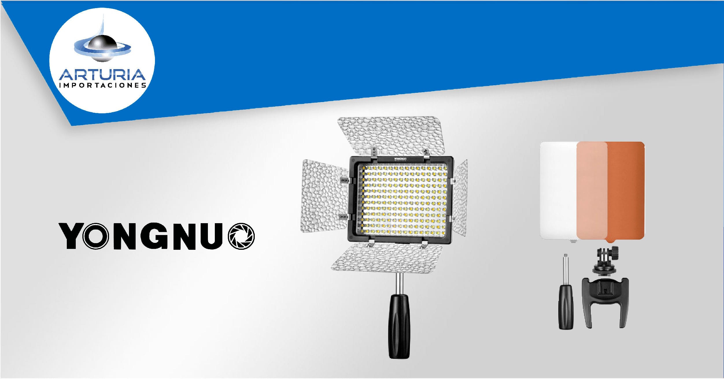 Led Yn 160 III Yongnuo - Importaciones Arturia