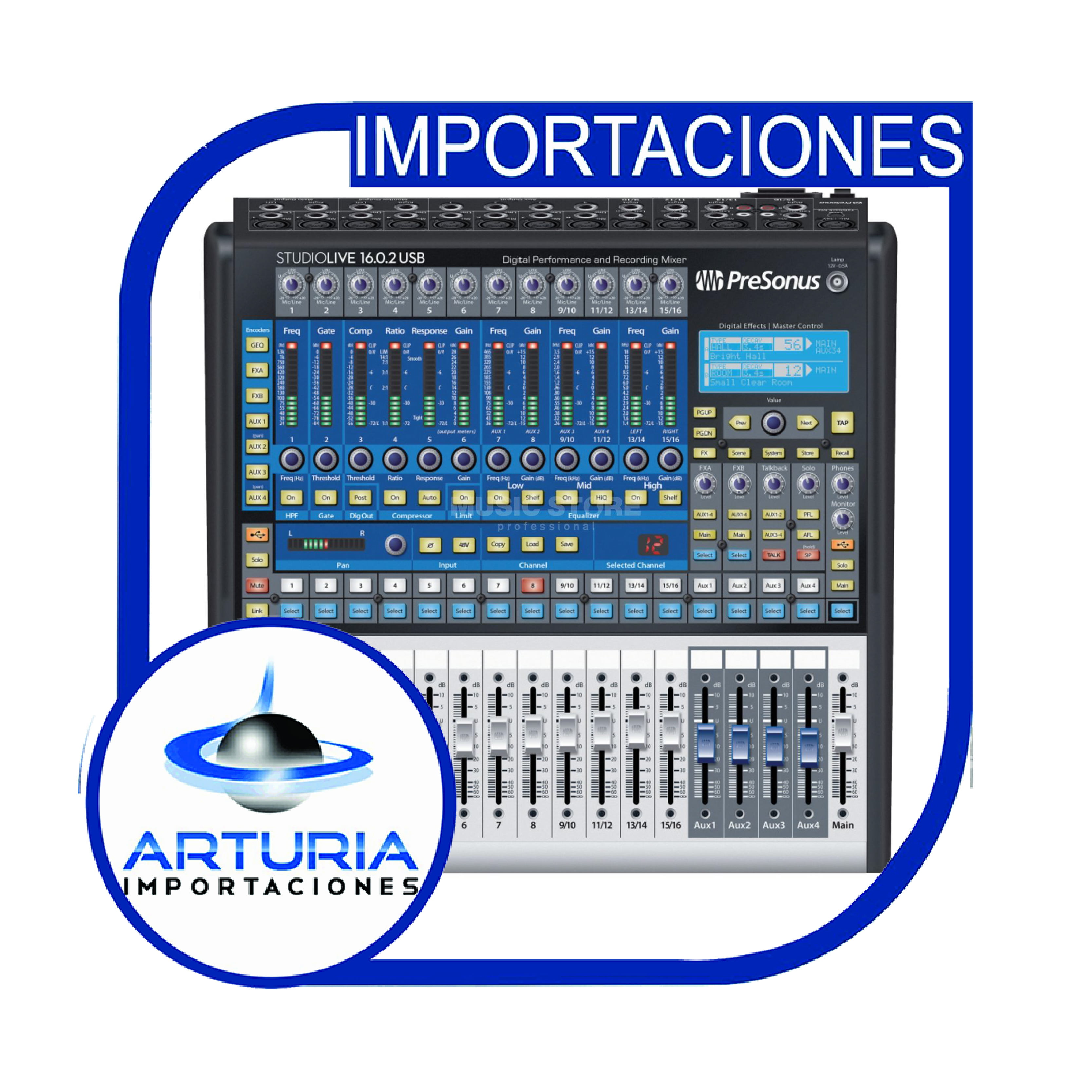 PreSonus StudioLive 16.0.2 USB Pg-01 - Importaciones Arturia