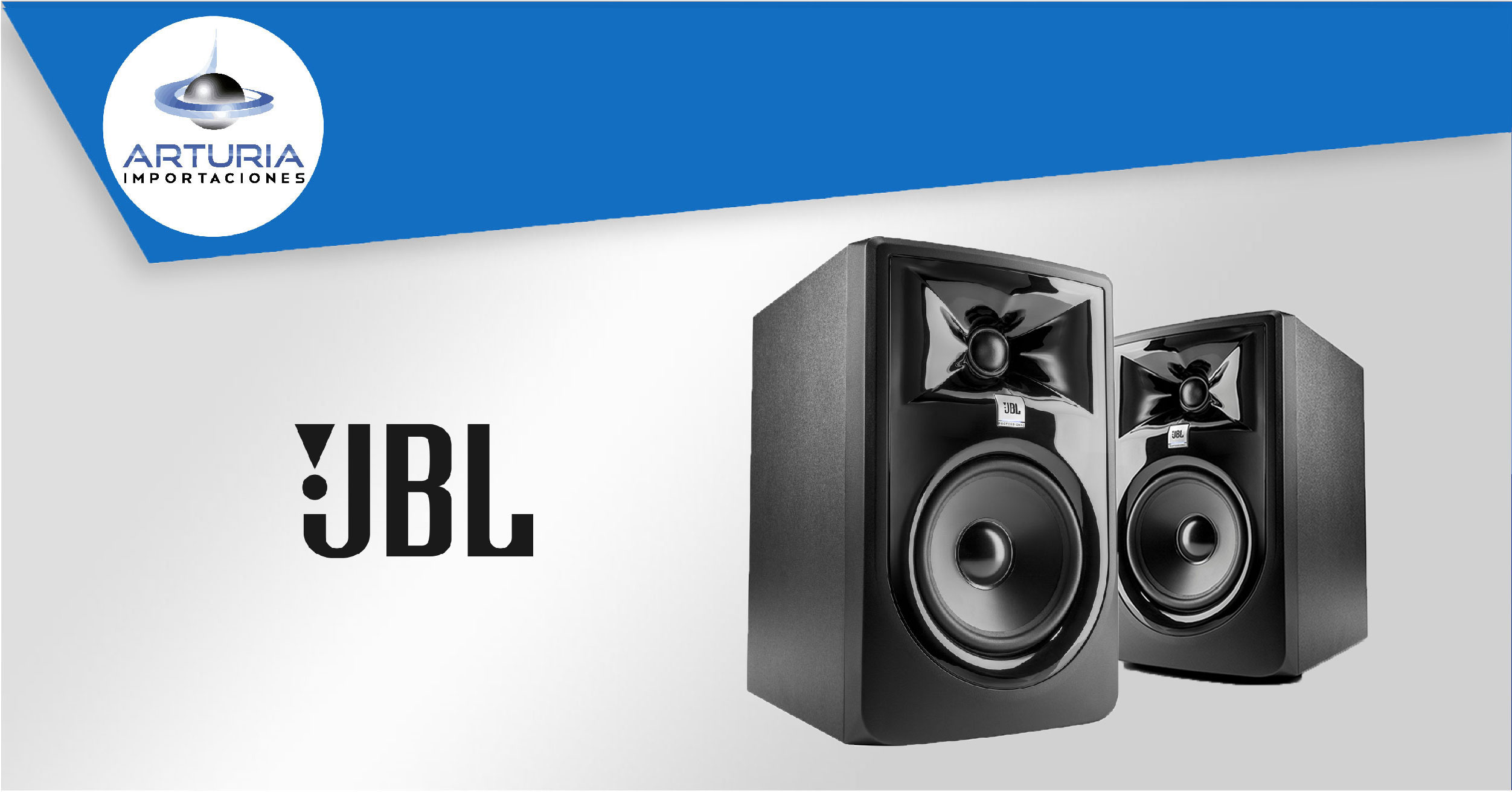 Par de monitores de estudio JBL 305P MkII - Pro Audio Sistemas