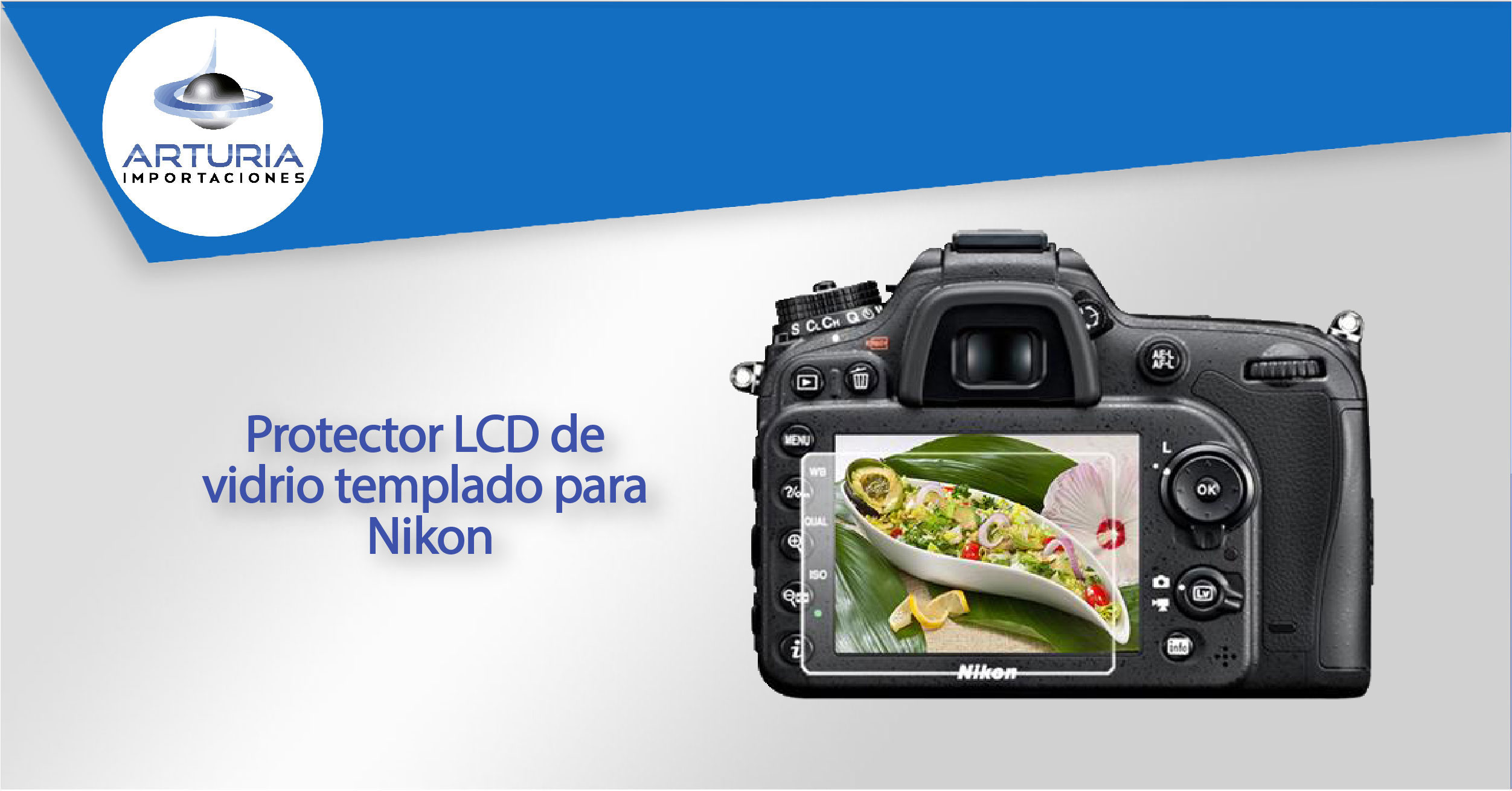 Protector de pantalla para Nikon clave Mission 170 Vidrio Templado Film De Protección