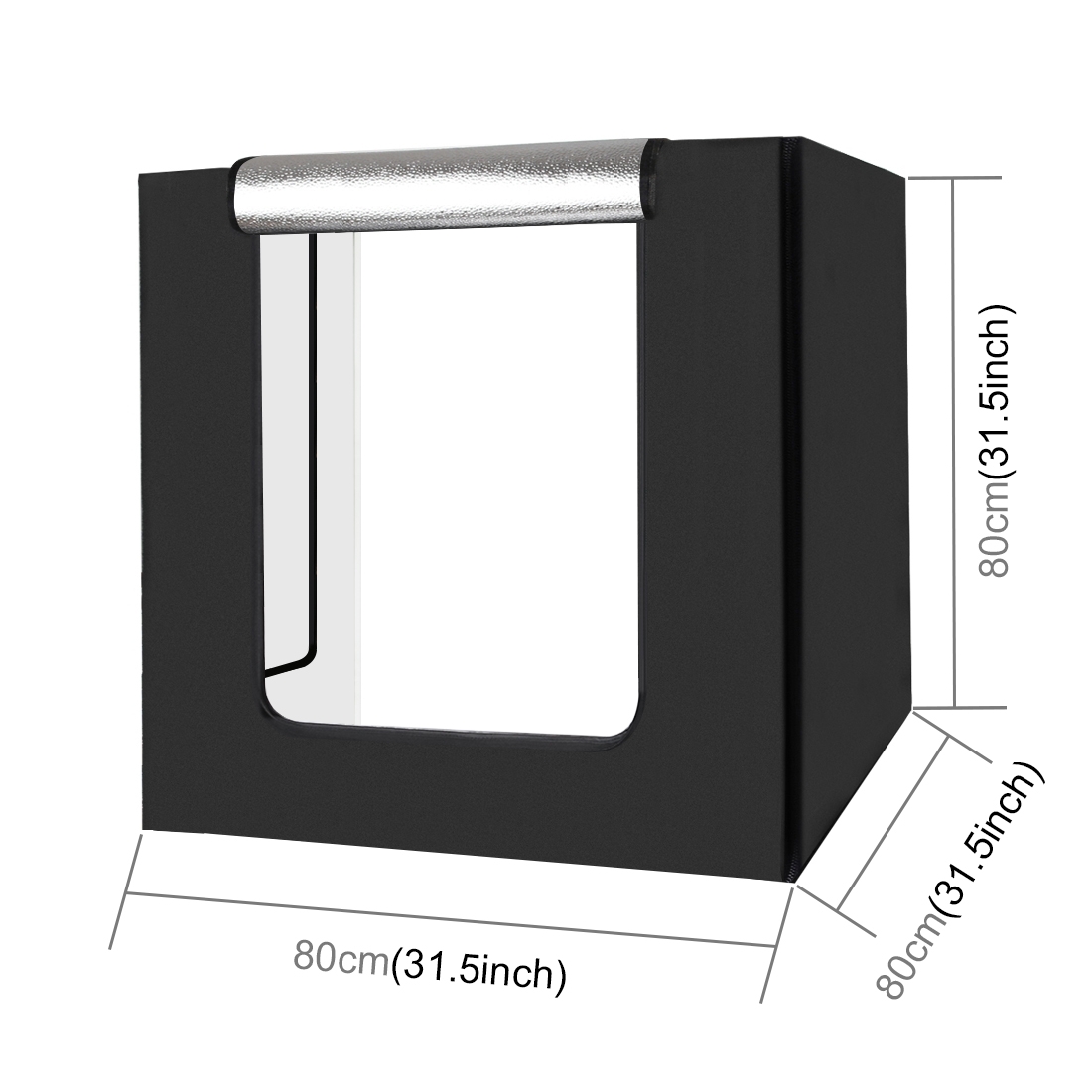 Caja De Luz (PULUZ) Para Fotografía De Producto 80×80 – DataStorePeru