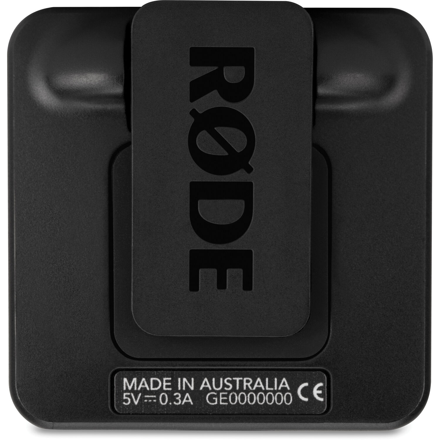 Micrófono inalámbrico doble Rode Wireless Go 2 con soporte de mano, color  negro