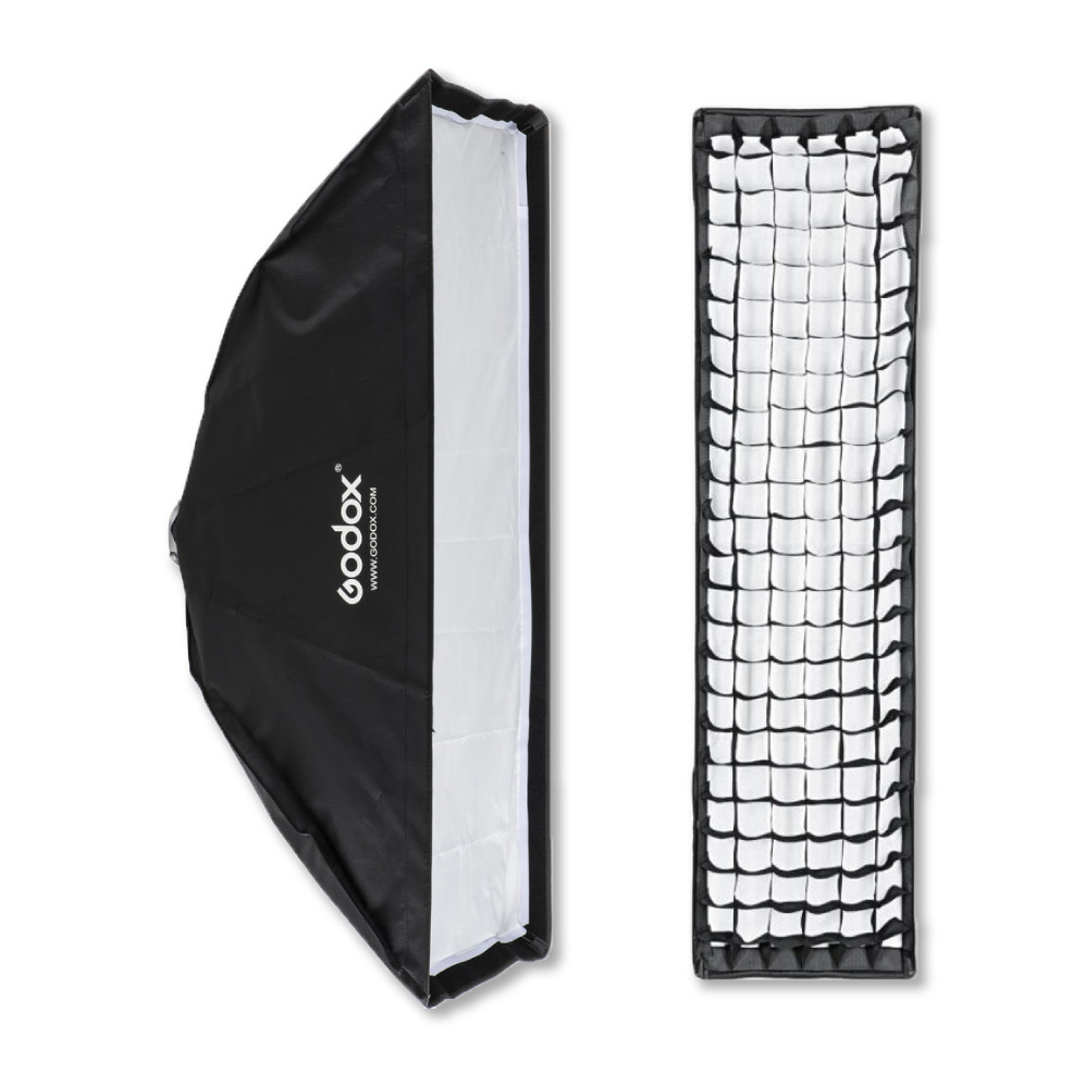 Softbox Difusor Godox 80x80cm Montura Bowens tipo S con Grid