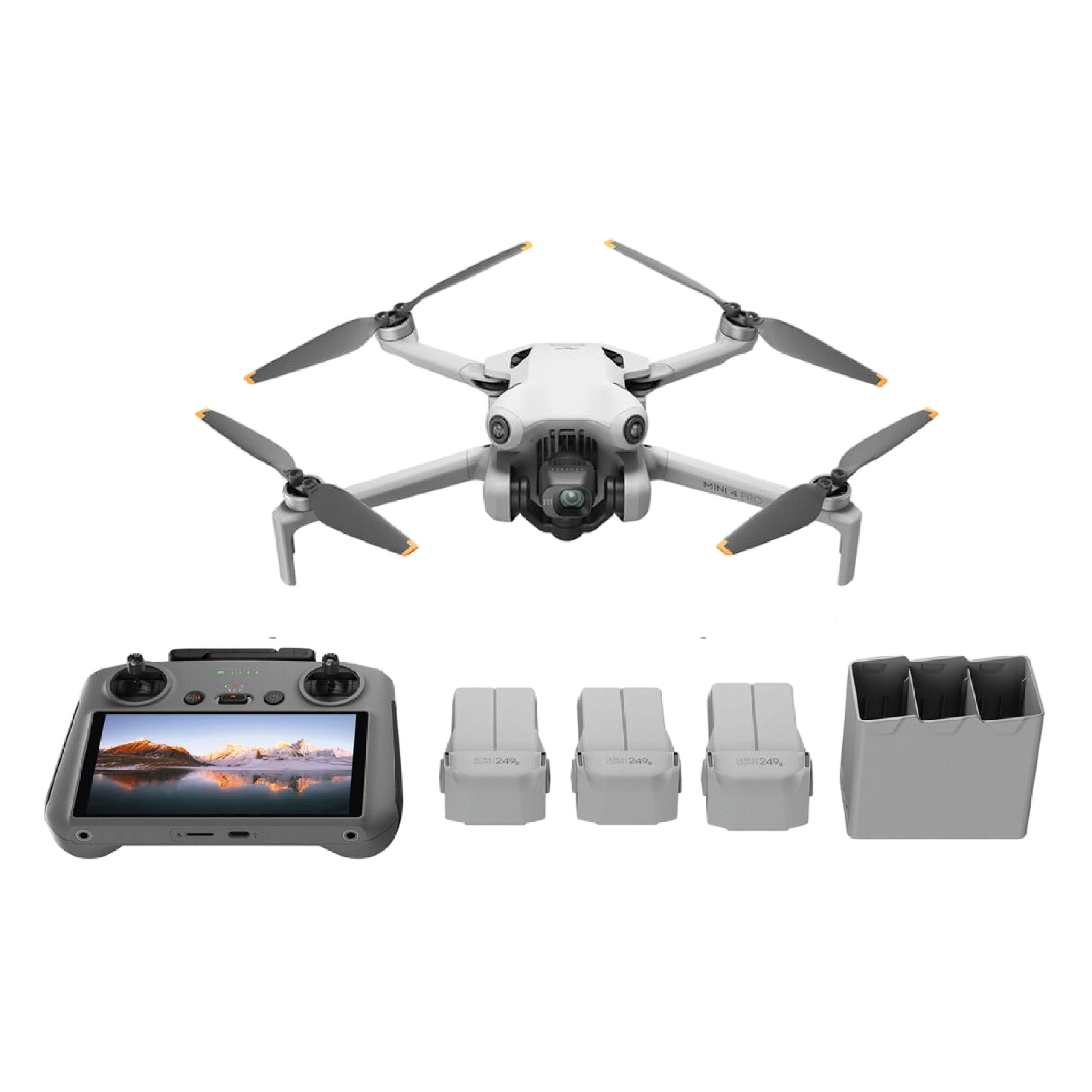 DJI Mini 4 Pro Drone Fly More Combo Plus con Control RC 2