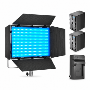 Godox Litemons LP600R Panel de Luz LED RGB + Baterías y Cargador