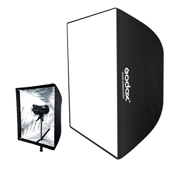 Softbox Godox Rectangular Portátil 50x70CM para Flash y Estudio Fotográfico