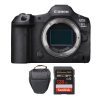 Canon EOS R5 Mark II  Cámara Mirrorless Solo Cuerpo + Memoria 128Gb de 200Mb/s + Bolso