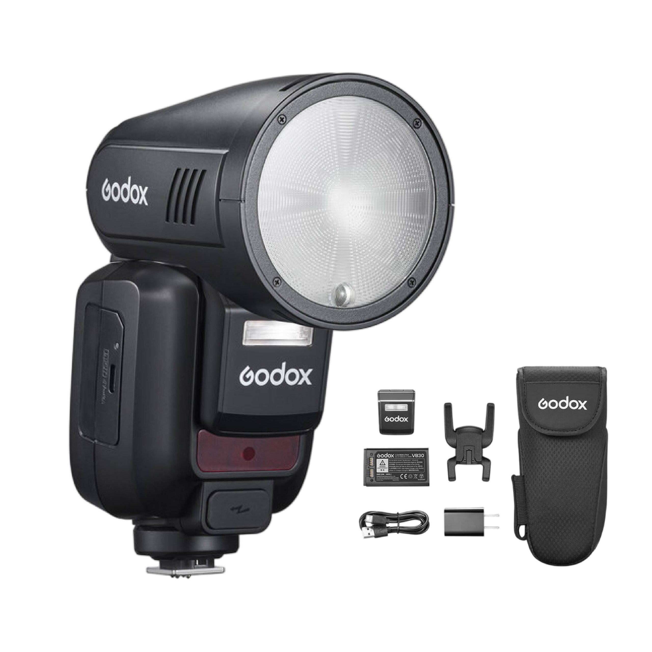 Godox V100 Nikon Flash con batería de Litio