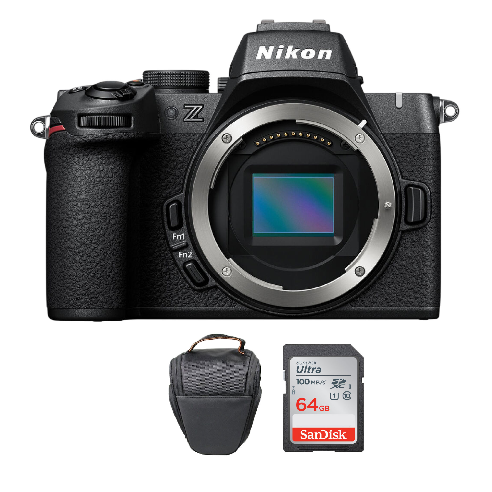 Nikon Z50 II Cámara Mirrorless sólo cuerpo + Memoria 64Gb de 100Mb/s + Bolso