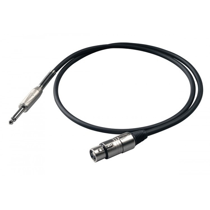 Cable XLR Hembra a Plug PROEL 5 Metros