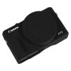 Estuche de Silicona para Canon Powershot G7 X Mark III (Negro)