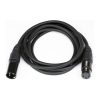 Cable XLR Macho a Hembra 2m – Negro