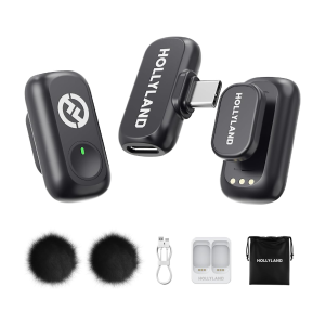 Hollyland LARK A1 Combo para 2 personas USB-C y Lightning