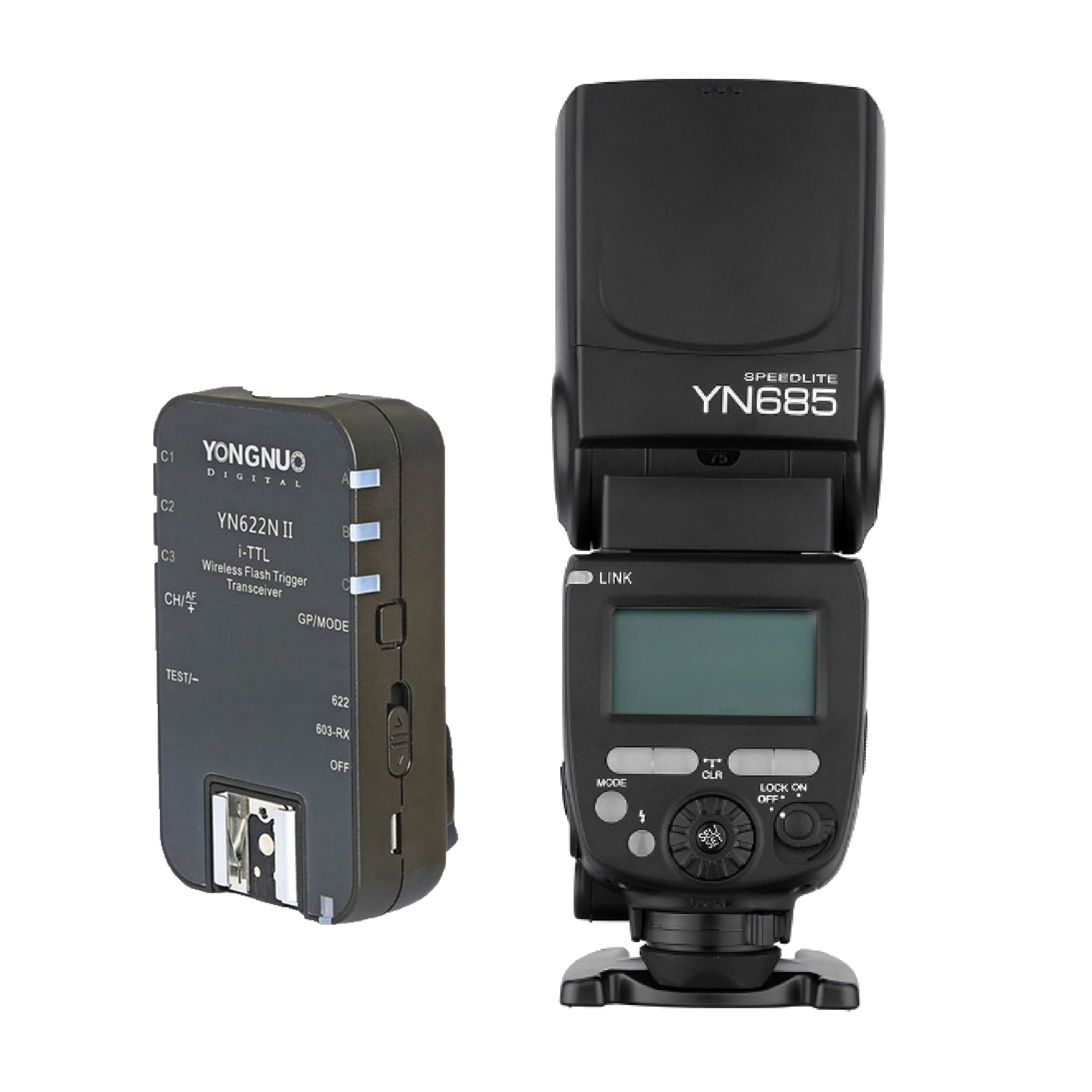 Yongnuo YN685 TTL Flash + Controlador Yn 622 II para Nikon