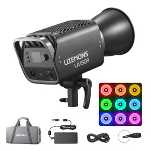 Godox LA150R K1 Luz LED de Video RGB con Estuche de Transporte