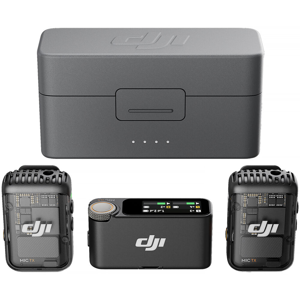 DJI Mic 2 Micrófono Inalámbrico para 2 personas