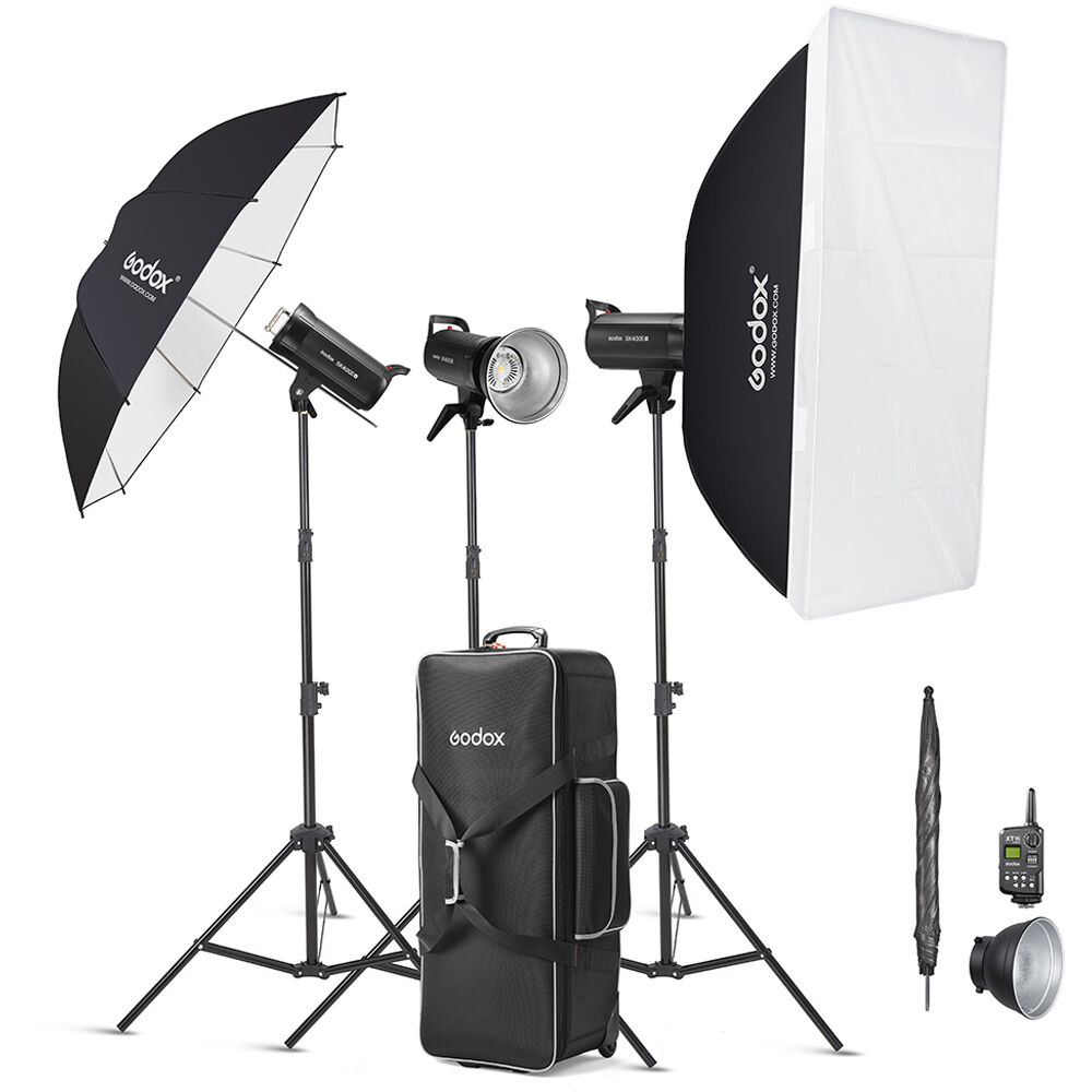 Kit GODOX SK400II-V con 3 Luces