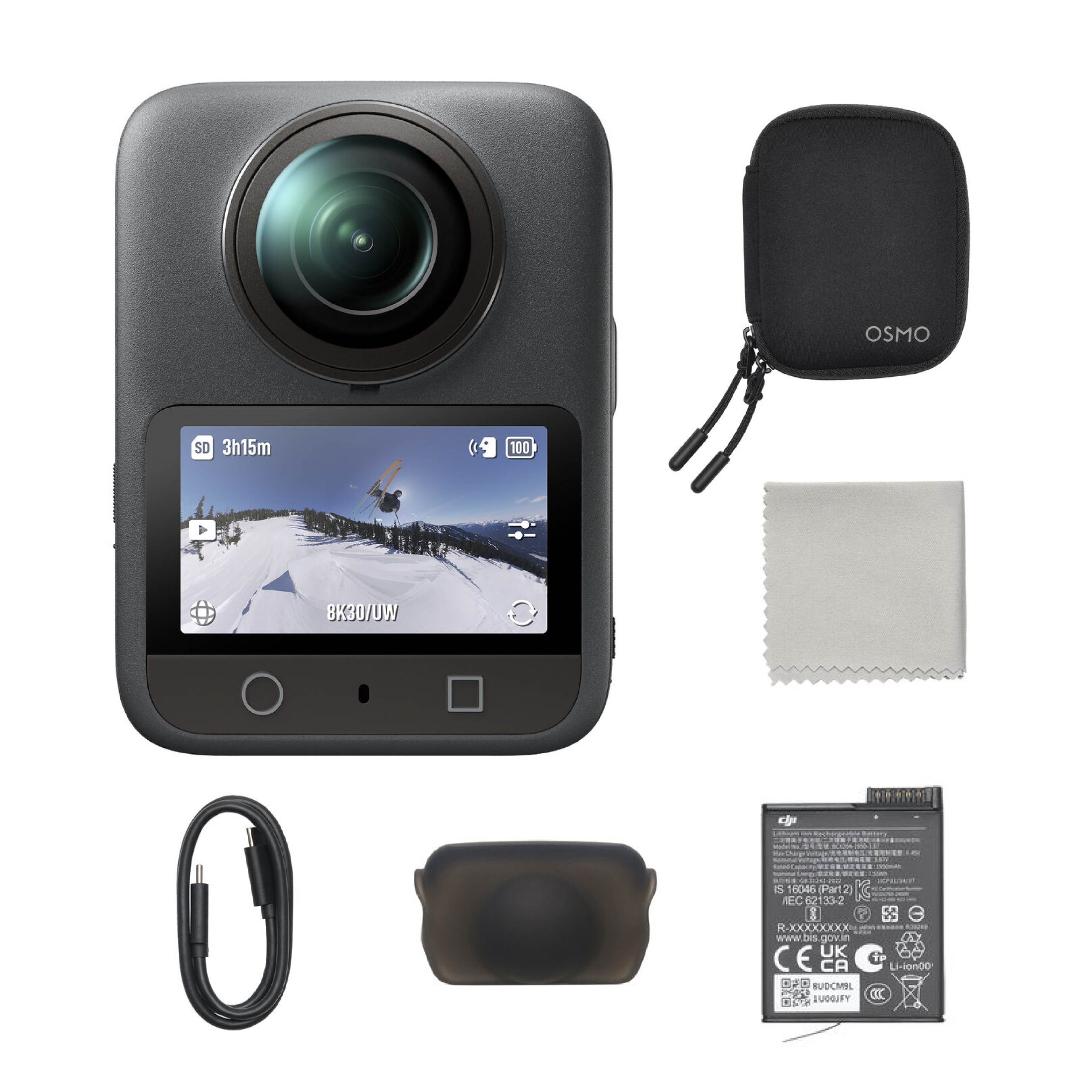 DJI Osmo 360 Cámara de Acción Standard Combo