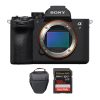 Sony a7V 4K Cámara Mirrorless Solo Cuerpo + Memoria 128Gb de 200Mb/s + Bolso