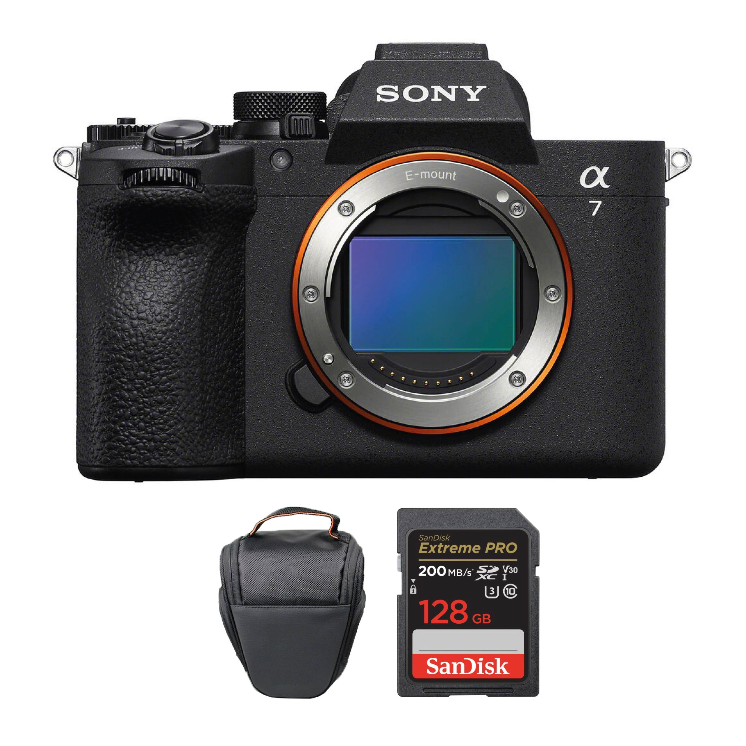 Sony a7V 4K Cámara Mirrorless Solo Cuerpo + Memoria 128Gb de 200Mb/s + Bolso