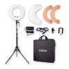 Aro de Luz LED Kshioe con Trípode 45 cms