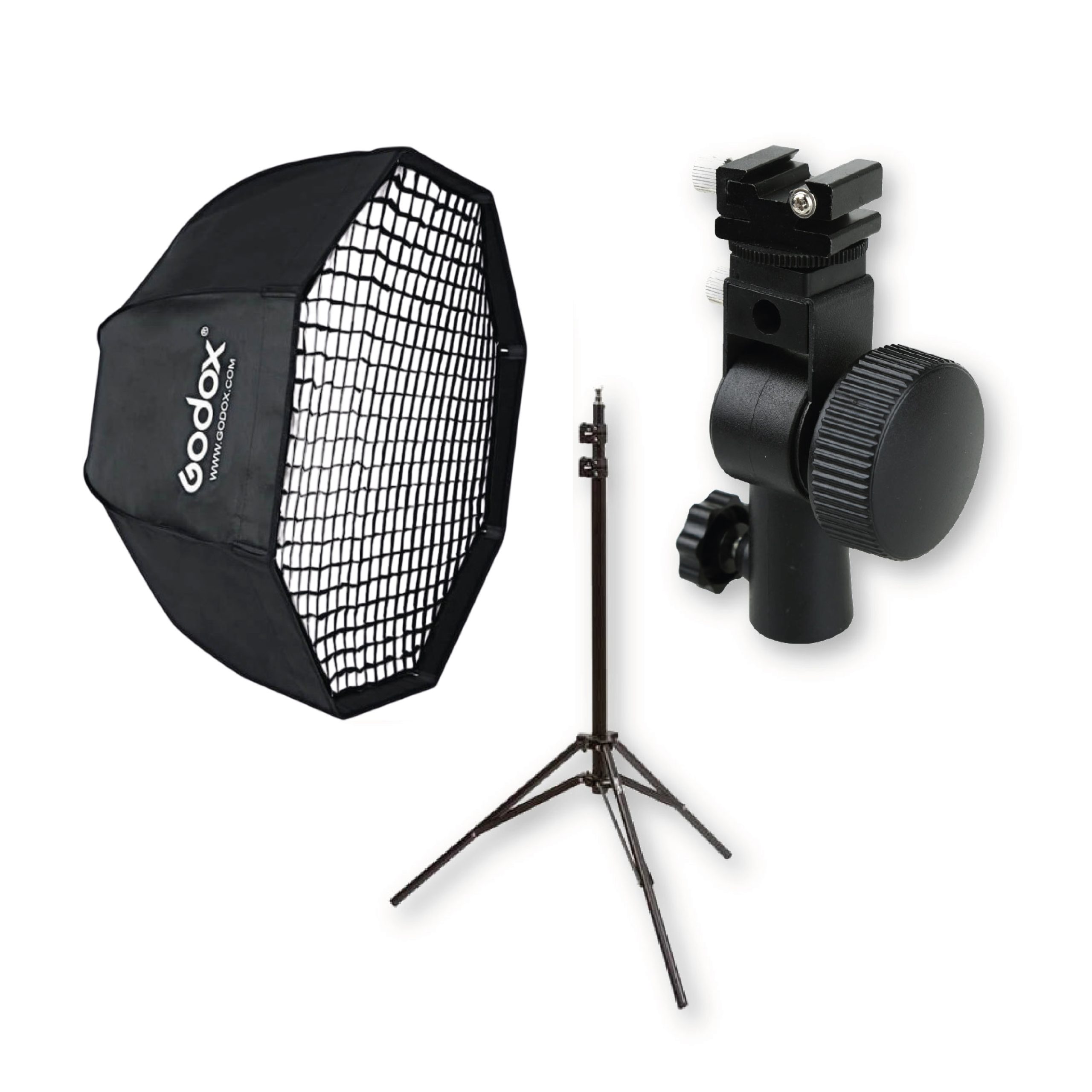 Octabox Godox SB-GUBW 80 cm Tipo Sombrilla + Ecualizable Tipo D + Tripode 803