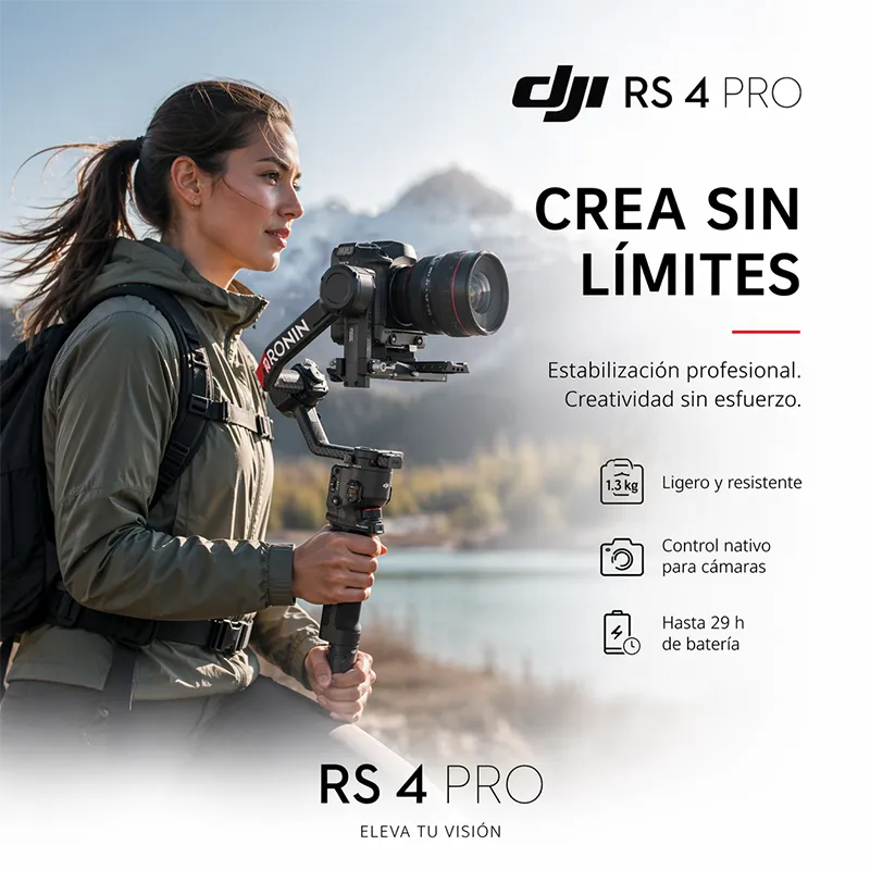 Estabilizador de camara DJI RS 4 Pro