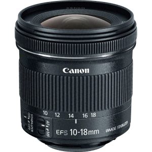 Lente Canon EF-S 10-18mm f/4.5-5.6 IS STM Lens