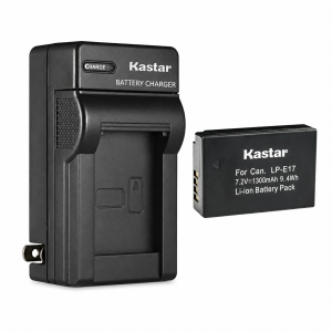 Batería y Cargador LP-E17 Kastar para Canon
