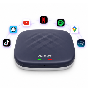 CarPlay para Carro – Adaptador Multimedia Inalámbrico Carlinkit con Android Auto, Netflix y YouTube
