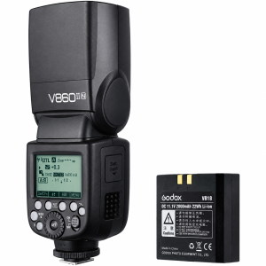 Godox V860II Flash con Batería de Litio para Nikon