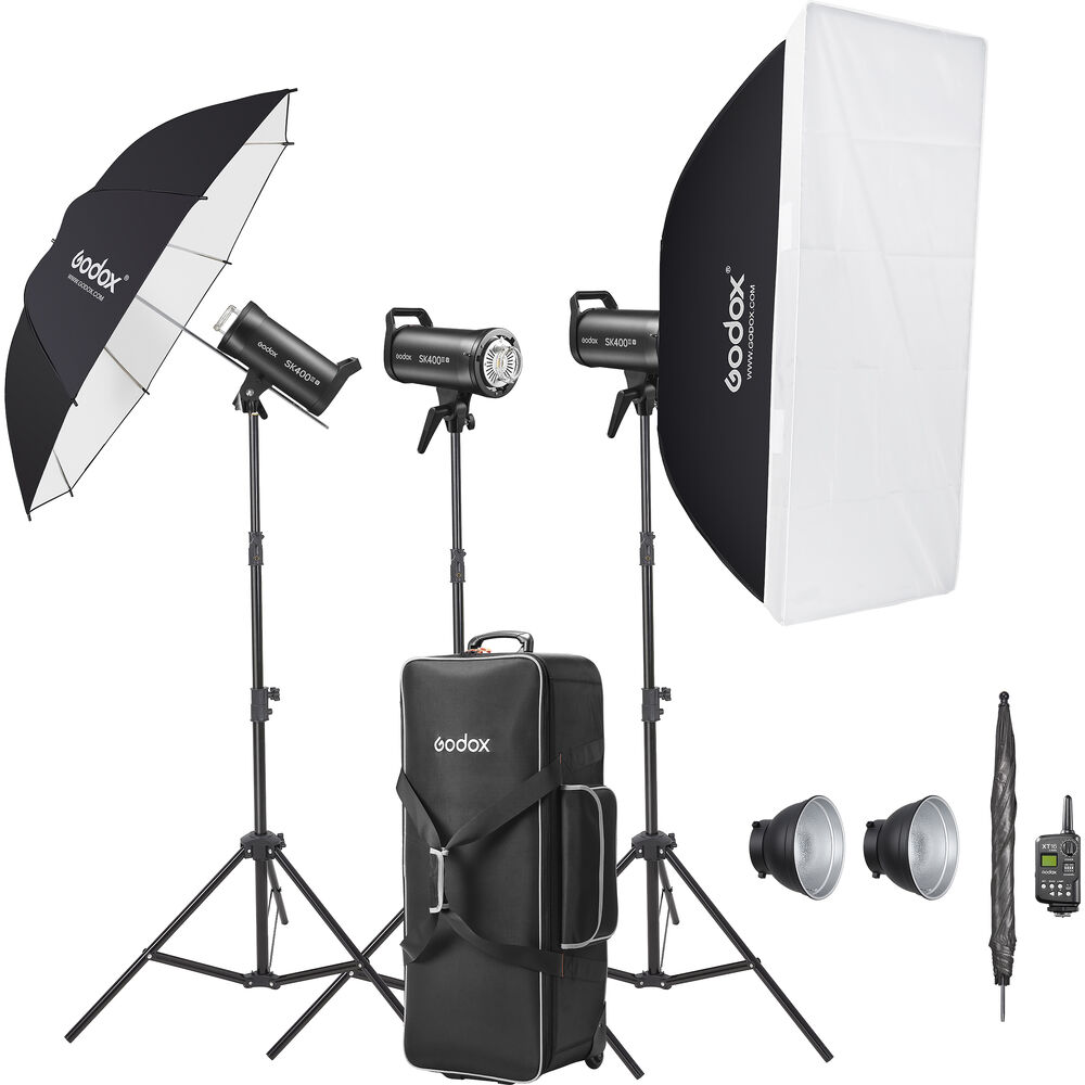 Kit GODOX SK400III-V con 3 Luces